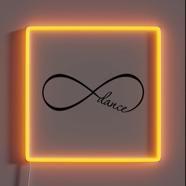 Dance Infinity RGB Neon Sign