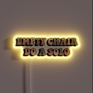 Dance Moms EMPTY CHAIR DO A SOLO RGB Neon Sign Dance Moms EMPTY CHAIR DO A SOLO RGB Neon Sign