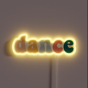 Dance RGB Neon Sign