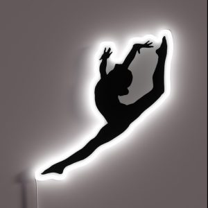 Dancer Gymnast RGB Neon Sign