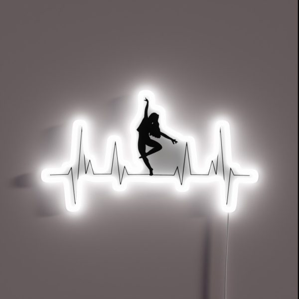 Dancer Heartbeat RGB Neon Sign