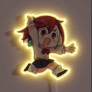 Dandadan Momo Ayase Chibi RGB Neon Sign
