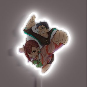 Dandadan Okarun And Ayase RGB Neon Sign