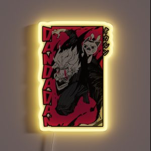 Dandadan Okarun Okarun Momo Ayase Cute Japanese Anime Graphic RGB Neon Sign Dandadan Okarun Okarun Momo Ayase Cute Japanese Anime Graphic RGB Neon Sign