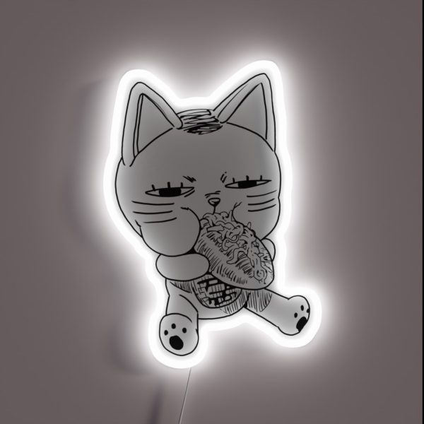 Dandadan Turbo Cat Glizzy RGB Neon Sign