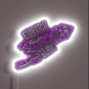 Dandd Eldritch Blast Spell RGB Neon Sign