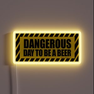 Danger Dangerous Beer RGB Neon Sign