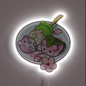 Dango And Mochi RGB Neon Sign