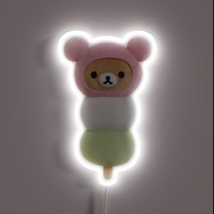 Dango Rilakkuma RGB Neon Sign