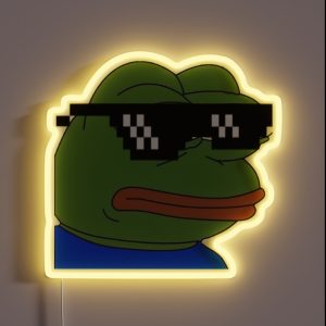 Dank Pepe RGB Neon Sign Dank Pepe RGB Neon Sign