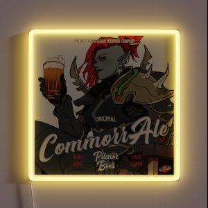 Dark Eldar Brewing Co Comorrale RGB Neon Sign