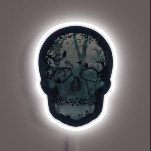 Dark Forest Skull RGB Neon Sign Dark Forest Skull RGB Neon Sign