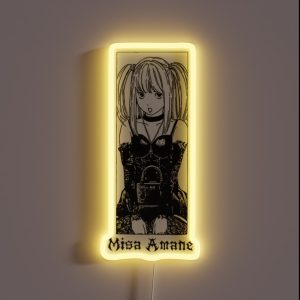 Dark Pigtails Anime Girl RGB Neon Sign Dark Pigtails Anime Girl RGB Neon Sign