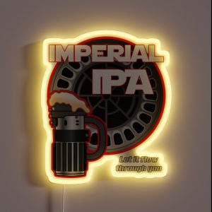 Dark Side Imperial IPA RGB Neon Sign