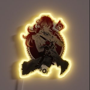 Dark Side Of Dawn Diluc RGB Neon Sign Dark Side Of Dawn Diluc RGB Neon Sign