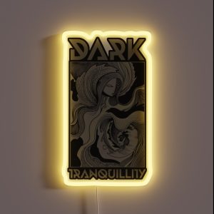 Dark Tranquillity Abstract RGB Neon Sign Dark Tranquillity Abstract RGB Neon Sign