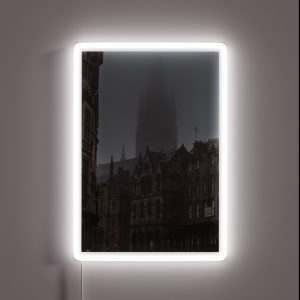 Darkacademia Architecture RGB Neon Sign