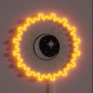 Darklina Moon RGB Neon Sign