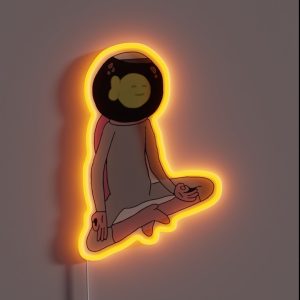 Darryl The Fish Midnight Gospel RGB Neon Sign