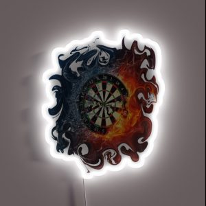 Darts Of Fire RGB Neon Sign