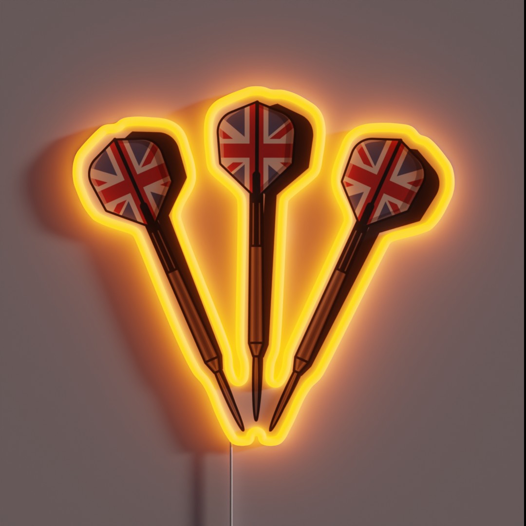Darts RGB Neon Sign Darts RGB Neon Sign