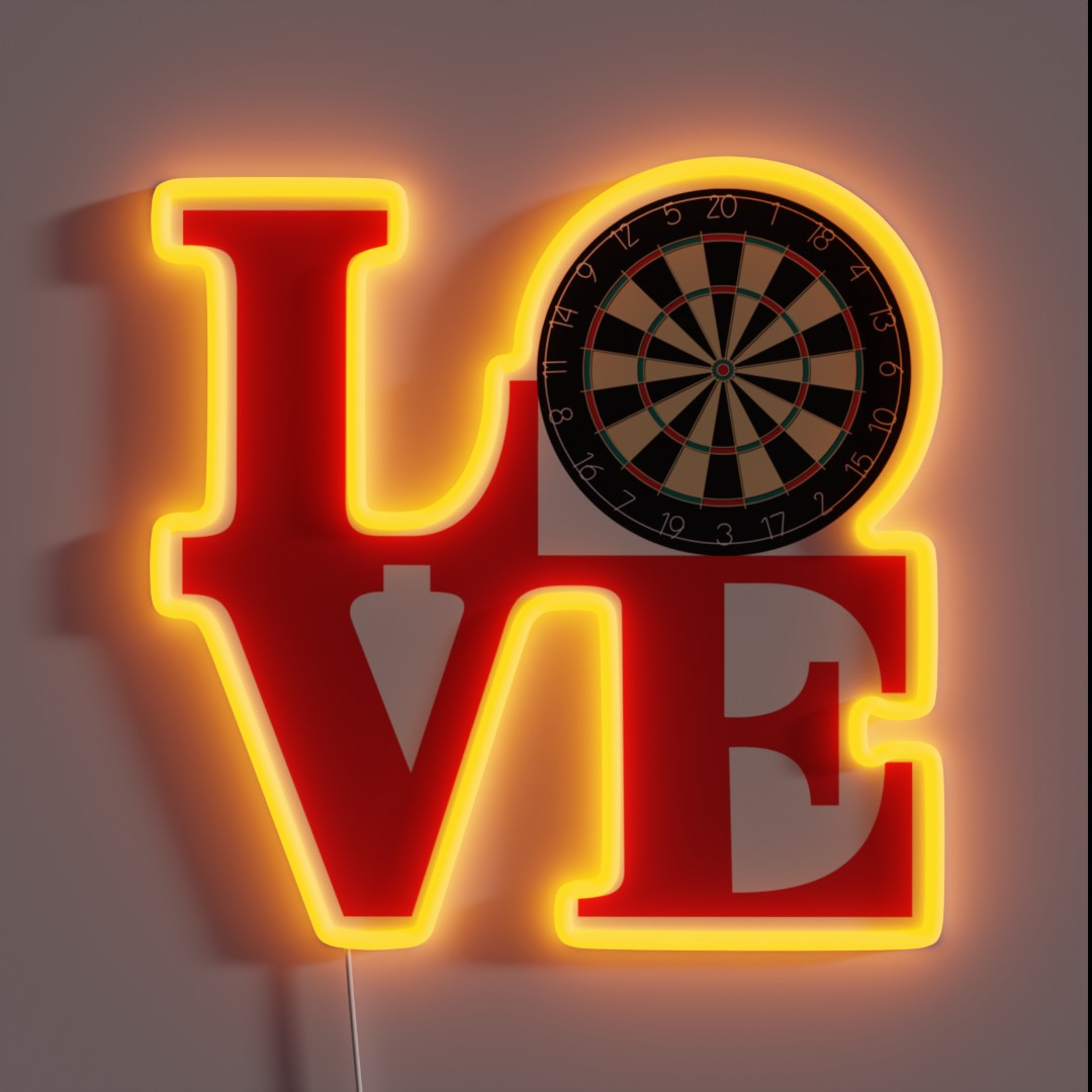 DARTS RGB Neon Sign DARTS RGB Neon Sign