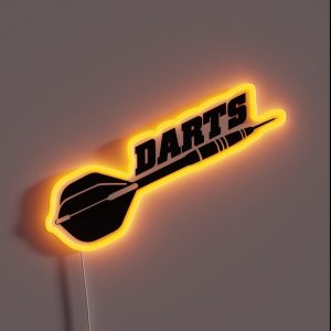 Darts RGB Neon Sign
