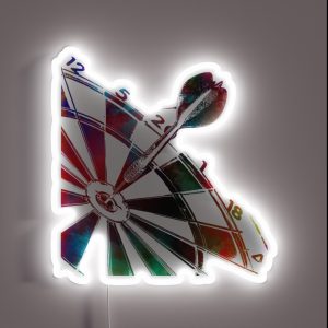 Darts Sport Art Darts Sport RGB Neon Sign Darts Sport Art Darts Sport RGB Neon Sign