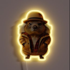 Dassie Hyrax RGB Neon Sign Dassie Hyrax RGB Neon Sign