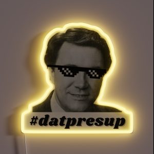 Datpresup Bahnsen Funny Apologetics Logo RGB Neon Sign