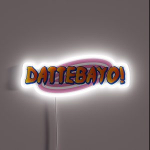 Dattebayo RGB Neon Sign
