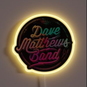 Dave Matthews RGB Neon Sign