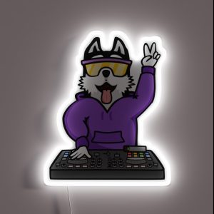 Dawgs DJ RGB Neon Sign Dawgs DJ RGB Neon Sign