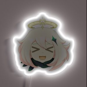 Day Dream Paimon Face RGB Neon Sign
