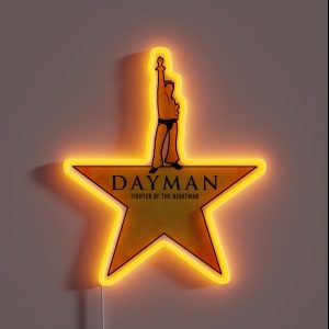 Dayman Fighter Of The Nightman RGB Neon Sign