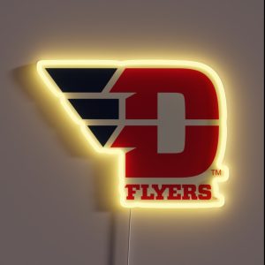 Dayton University Flyers Ncaa Hoodie Dafl 01 RGB Neon Sign