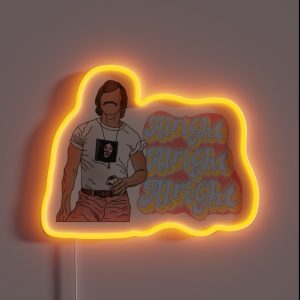 Dazed And Confused RGB Neon Sign
