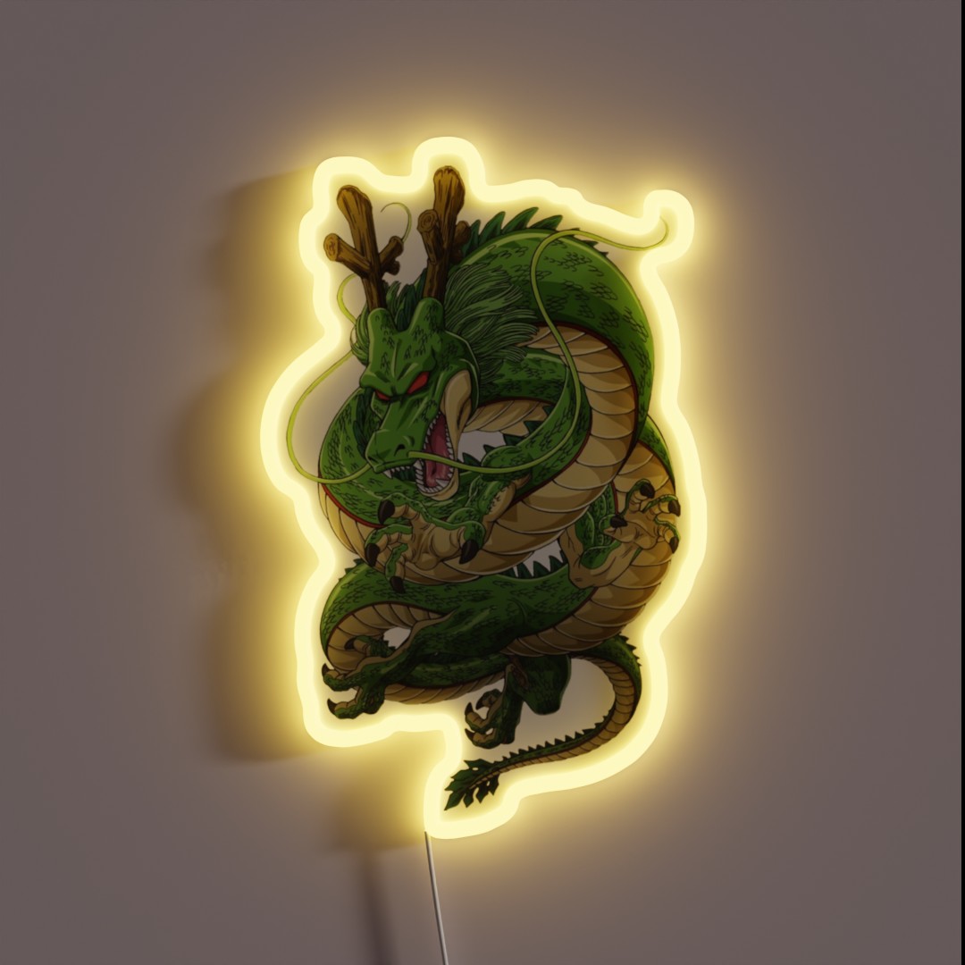 DBZ Shenron In All Glory RGB Neon Sign DBZ Shenron In All Glory RGB Neon Sign