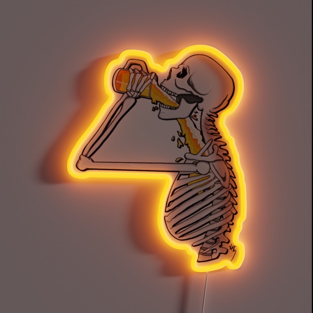Dead Drinking RGB Neon Sign Dead Drinking RGB Neon Sign