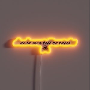 Dead Men Tell No Tales RGB Neon Sign