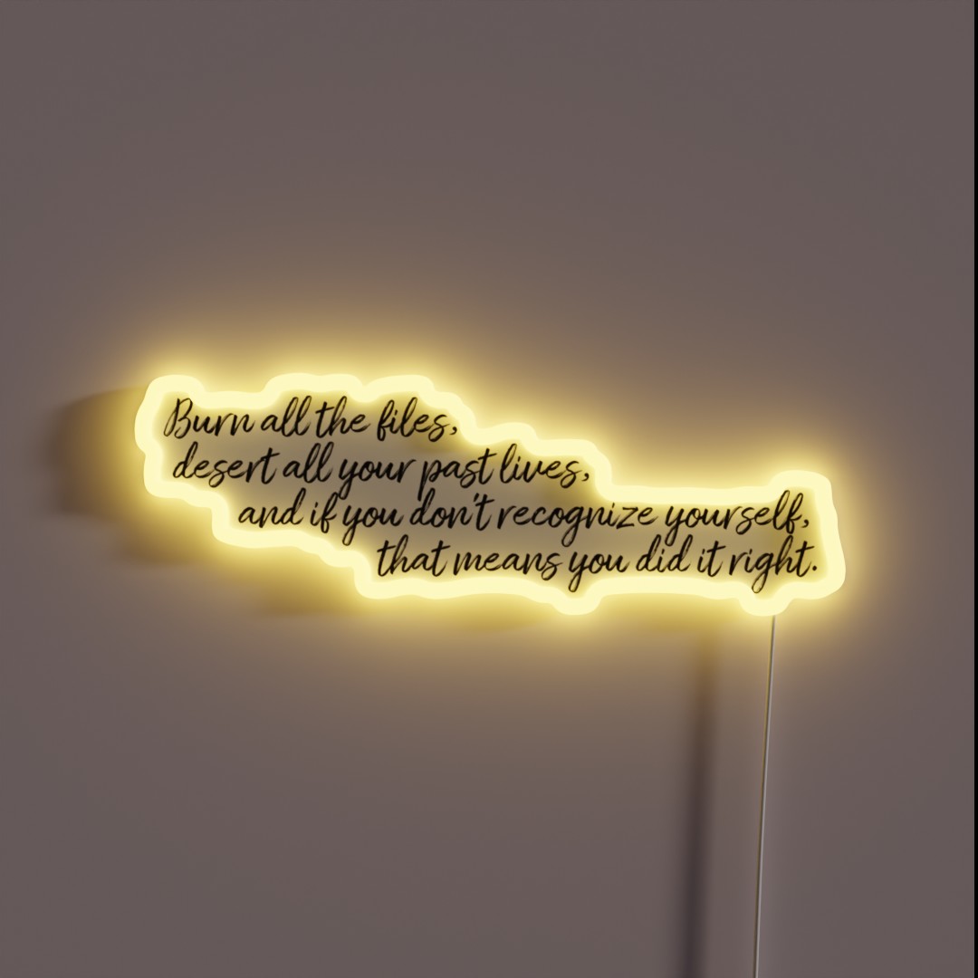 Dear Reader RGB Neon Sign Dear Reader RGB Neon Sign
