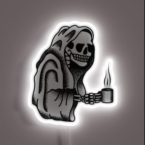 Death Before Decaf RGB Neon Sign Death Before Decaf RGB Neon Sign