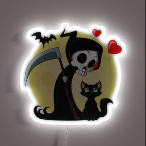 Death Can Love RGB Neon Sign Death Can Love RGB Neon Sign