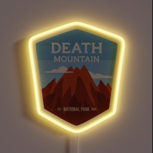 Death Mountain National Park RGB Neon Sign