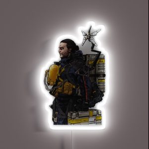 Death Stranding Drawing RGB Neon Sign