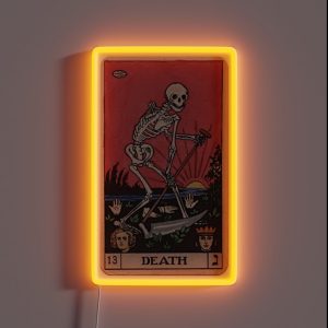 Death Tarot RGB Neon Sign