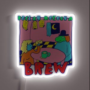 Declan Mckenna Brew RGB Neon Sign Declan Mckenna Brew RGB Neon Sign