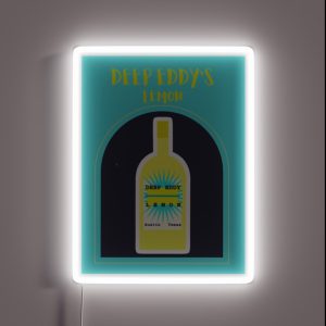 Deep Eddy S Liquor Print RGB Neon Sign Deep Eddy S Liquor Print RGB Neon Sign