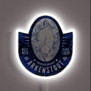 Deep Rock Galactic Arkenstout RGB Neon Sign