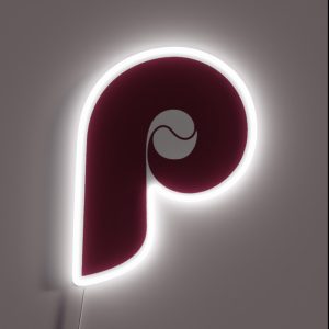Defunct Vintage Baseball Uniform Philadelphia RGB Neon Sign